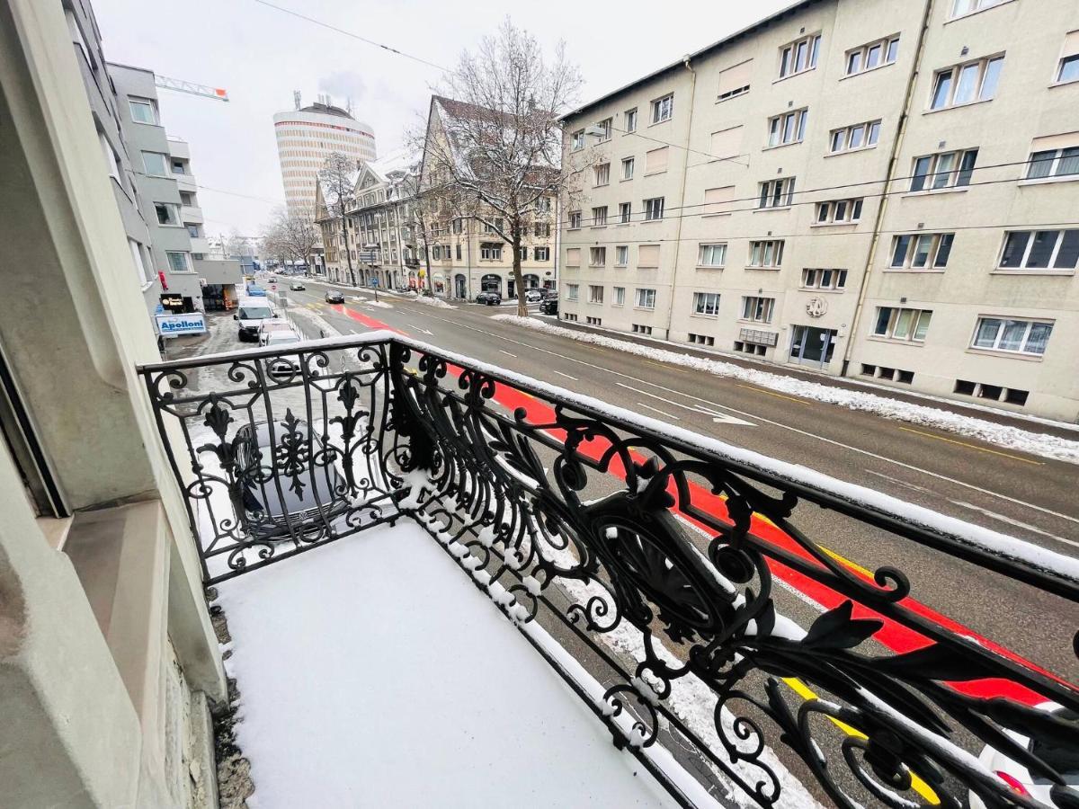 Beautiful, Bright, Large Apartment With Balcony Smarttv เซนต์กาลเลิน ภายนอก รูปภาพ