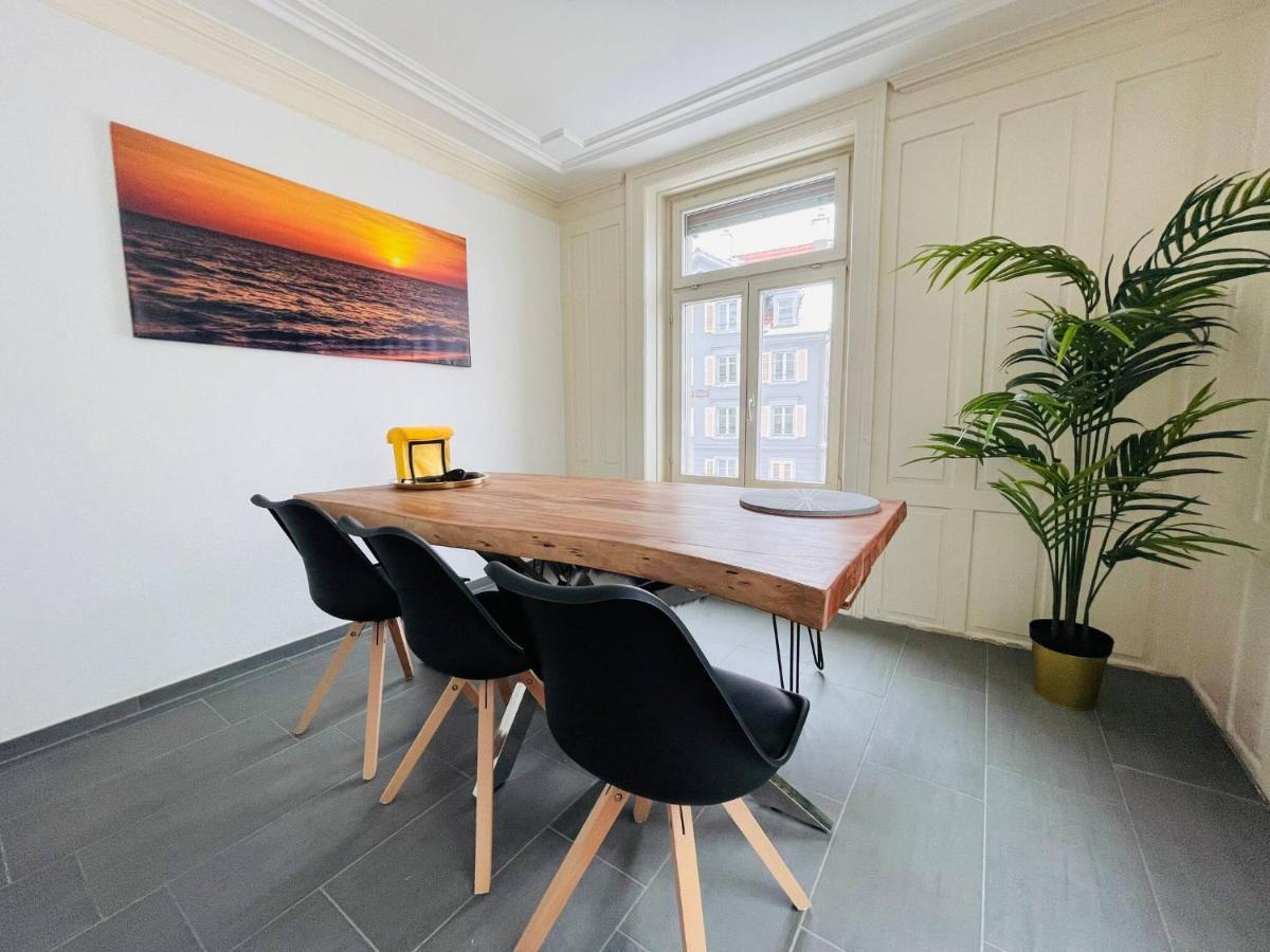Beautiful, Bright, Large Apartment With Balcony Smarttv เซนต์กาลเลิน ภายนอก รูปภาพ